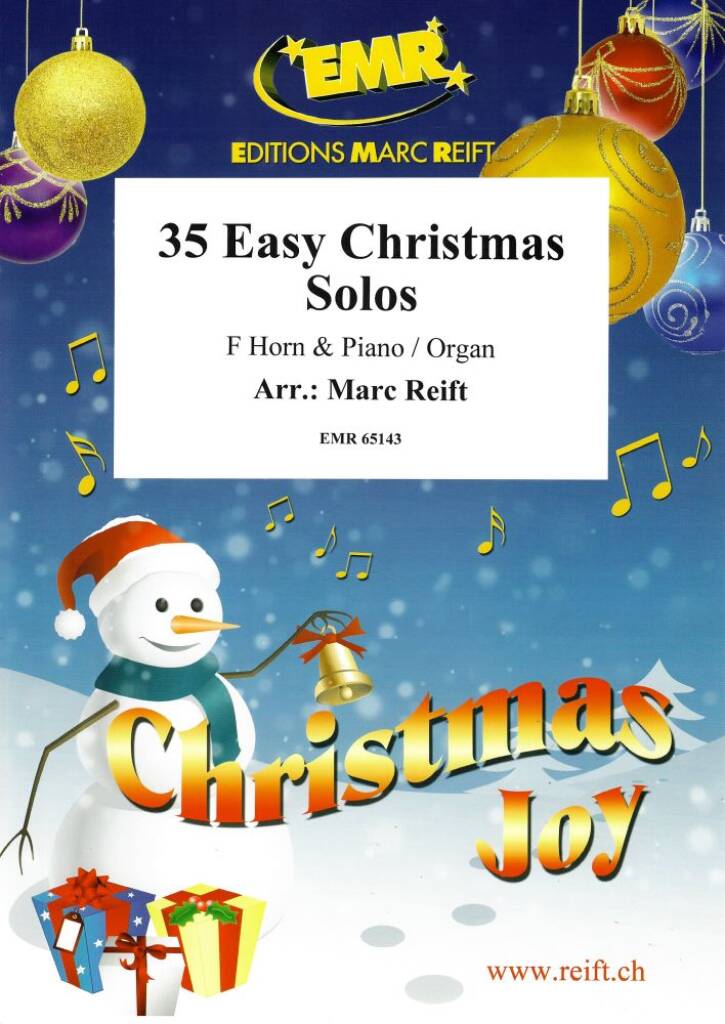 35 Easy Christmas Solos